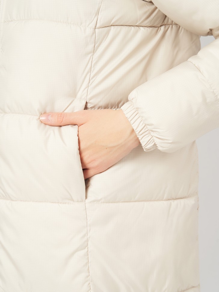 Куртка женская Columbia Puffect™ II Long Jacket бежевая 2088451-278 изображение 7