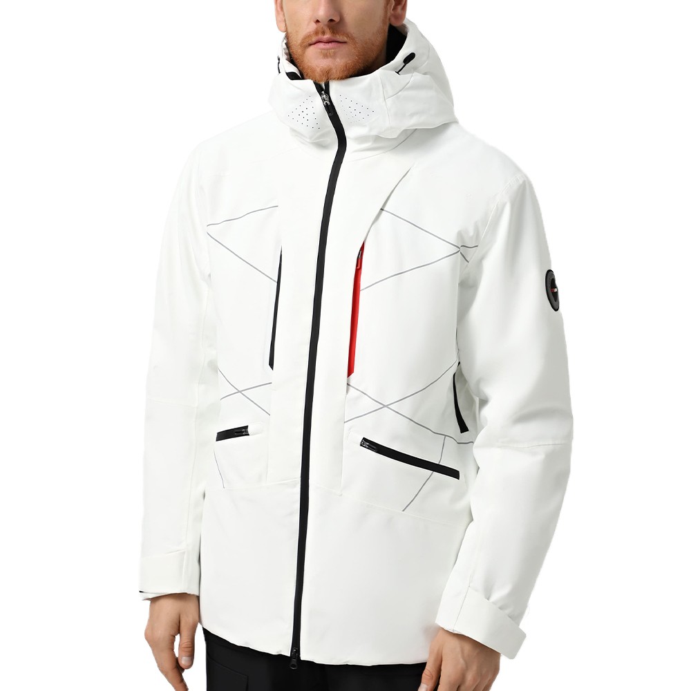 Куртка чоловіча Larum Crest біла 302504-100 изображение 3