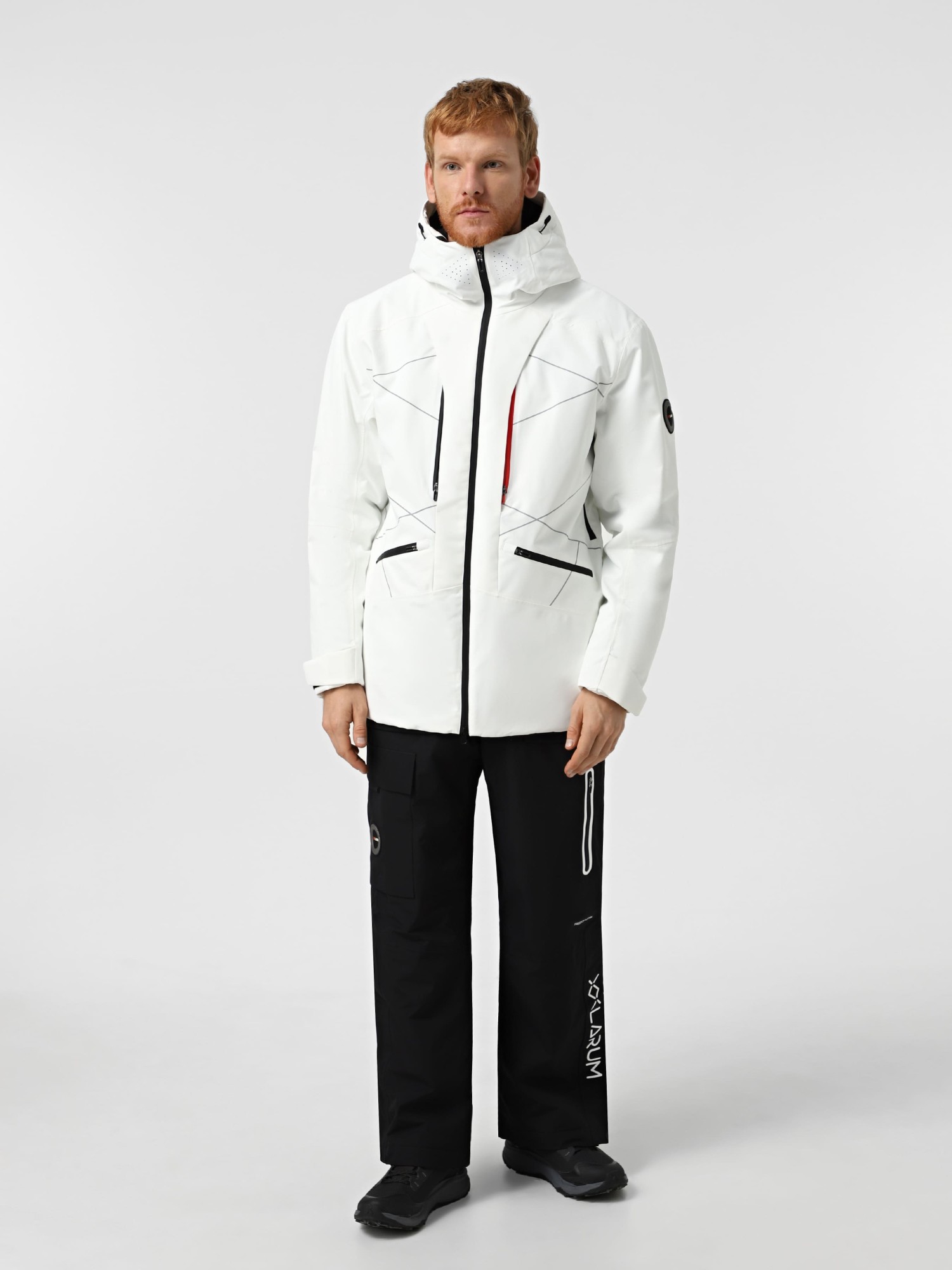 Куртка чоловіча Larum Crest біла 302504-100 изображение 4