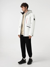 Куртка чоловіча Larum Crest біла 302504-100 изображение 12