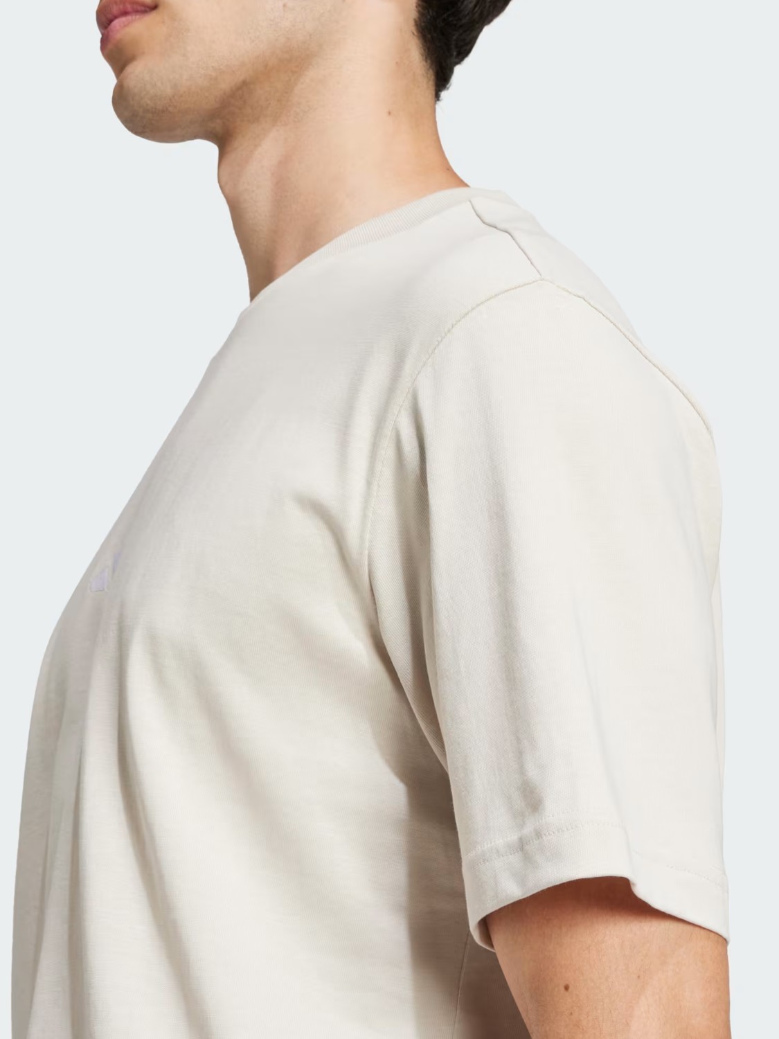 Футболка мужская Adidas M SL SJ T серая JD1779 изображение 6