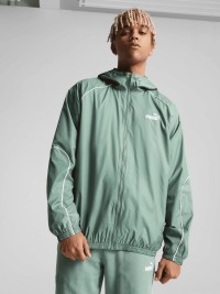 Ветровка мужская Puma PUMA SPORT Windbreaker зеленая 62990430 изображение 2