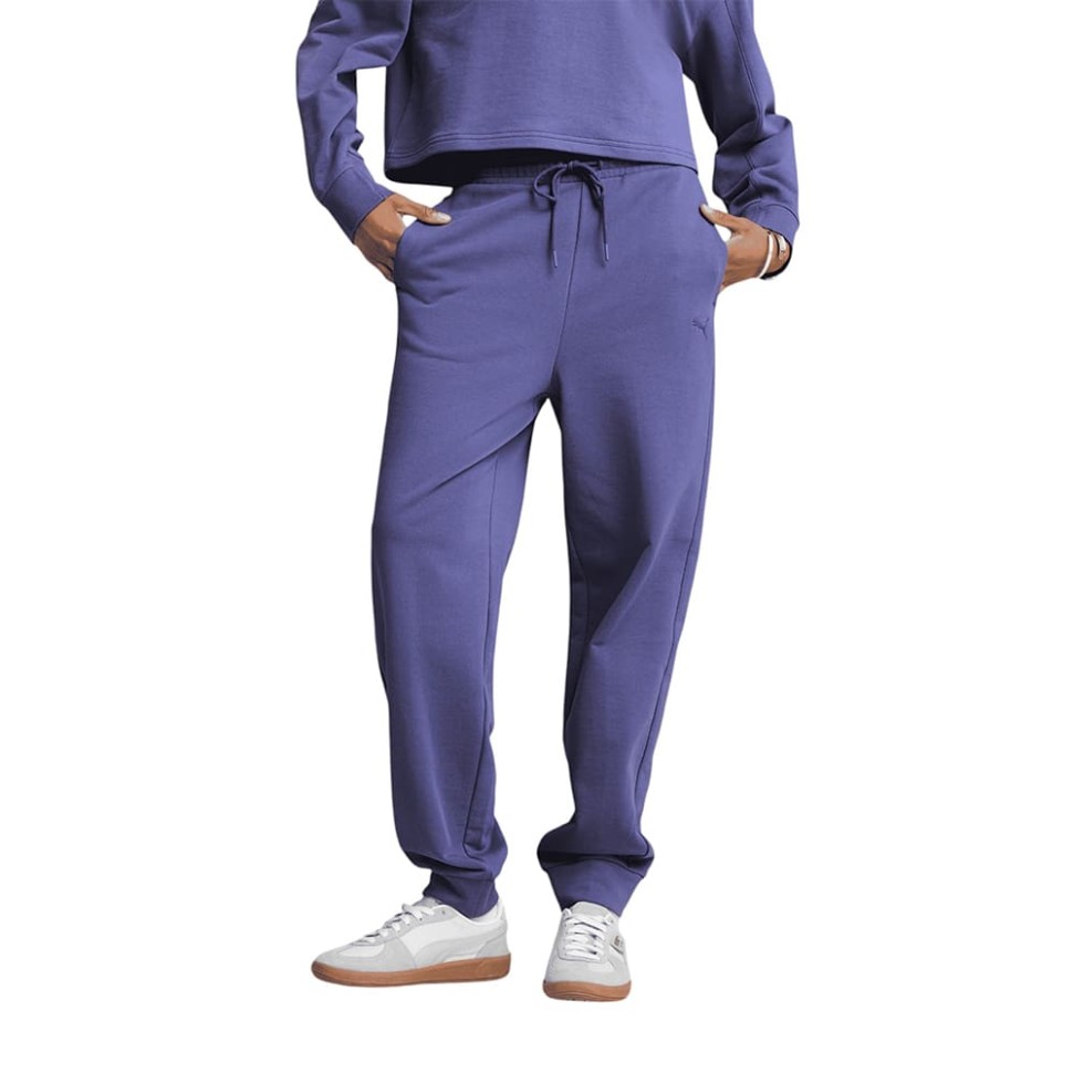 Штани жіночі Puma HER High-Waist Sweatpants фіолетові 68566746 — фото 1
