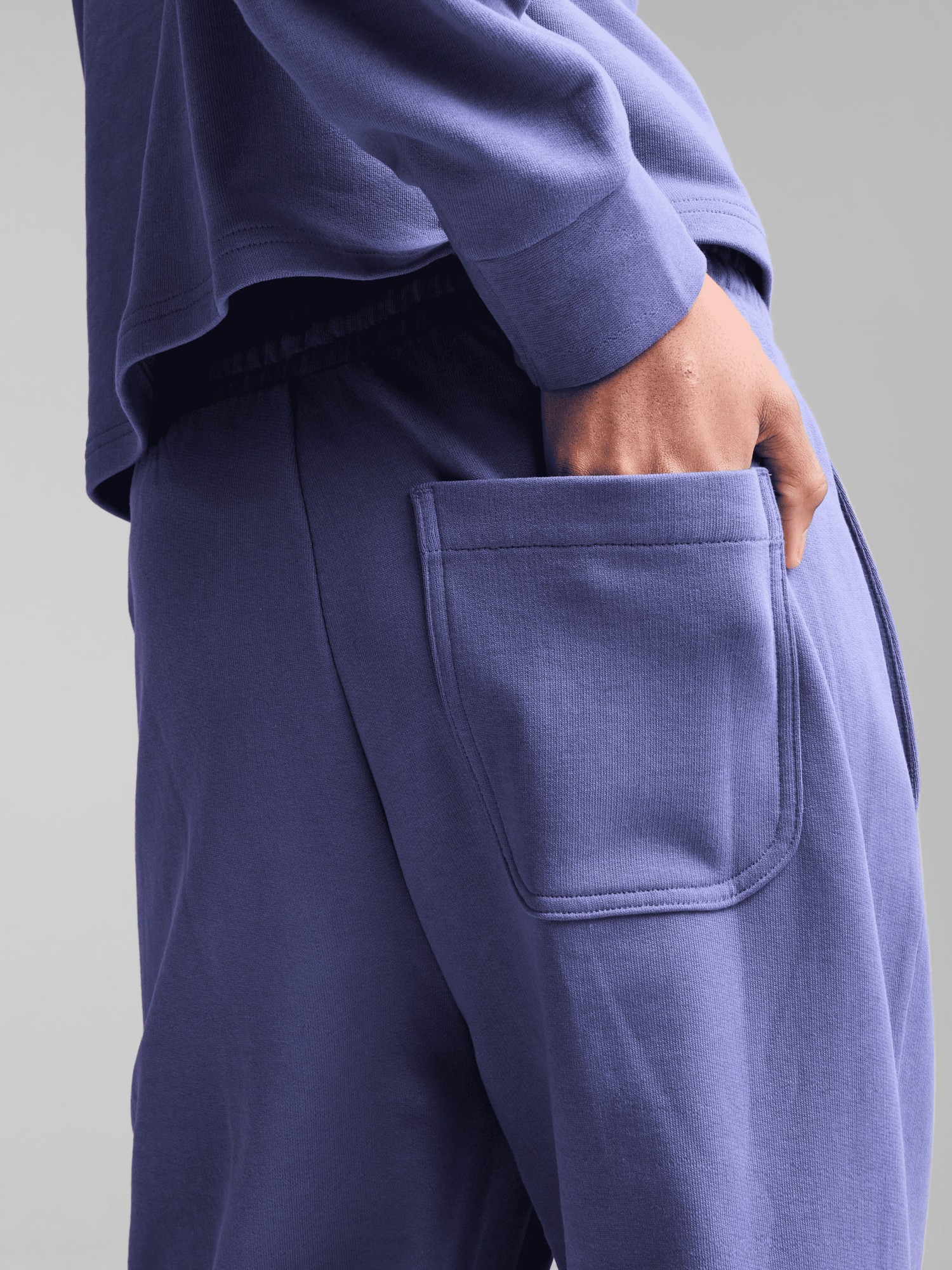 Брюки женские Puma HER High-Waist Sweatpants фиолетовые 68566746 изображение 5