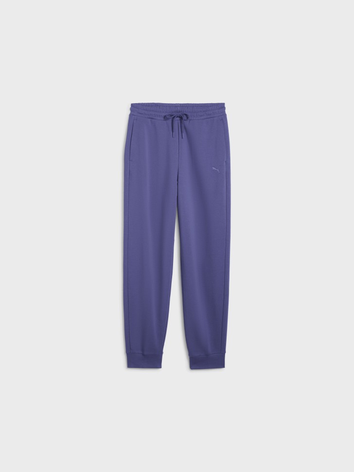 Брюки женские Puma HER High-Waist Sweatpants фиолетовые 68566746 изображение 7