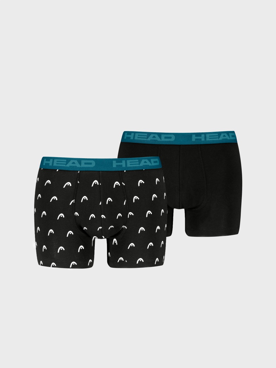 Боксери чоловічі HEAD MEN WISHBONE LOGO BOXER 2P мультиколір 701232014001 — фото 2