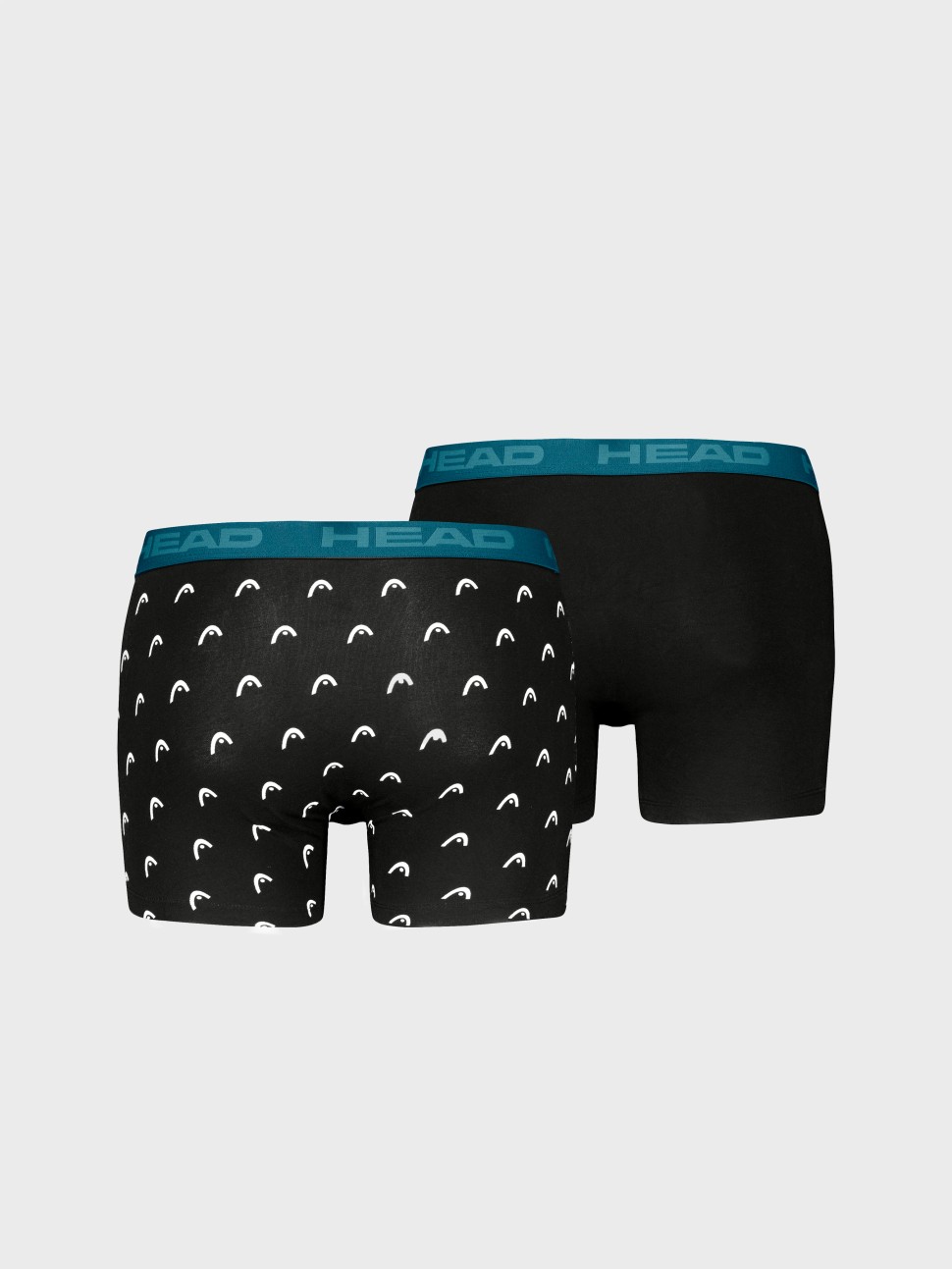 Боксери чоловічі HEAD MEN WISHBONE LOGO BOXER 2P мультиколір 701232014001 — фото 3
