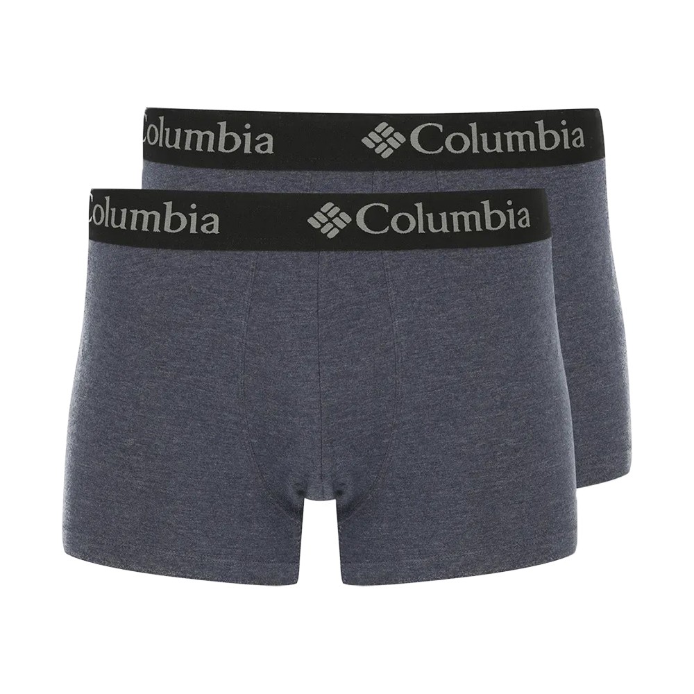 Боксеры мужские 2P Columbia PERFORMANCE COTTON STRETCH MELANGE синие CPCB02-BLUE