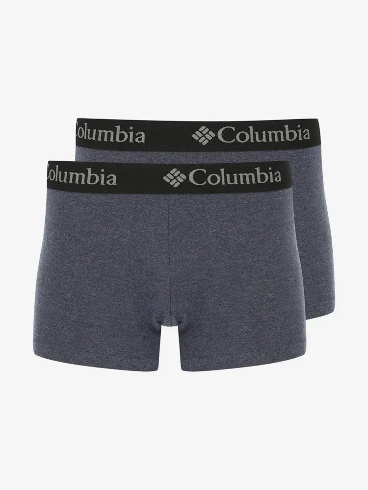Трусы мужские 2P Columbia PERFORMANCE COTTON STRETCH MELANGE синие CPCB02-BLUE изображение 2