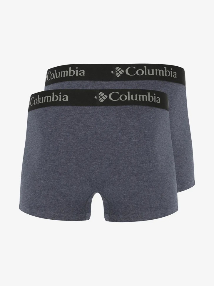 Трусы мужские 2P Columbia PERFORMANCE COTTON STRETCH MELANGE синие CPCB02-BLUE изображение 3