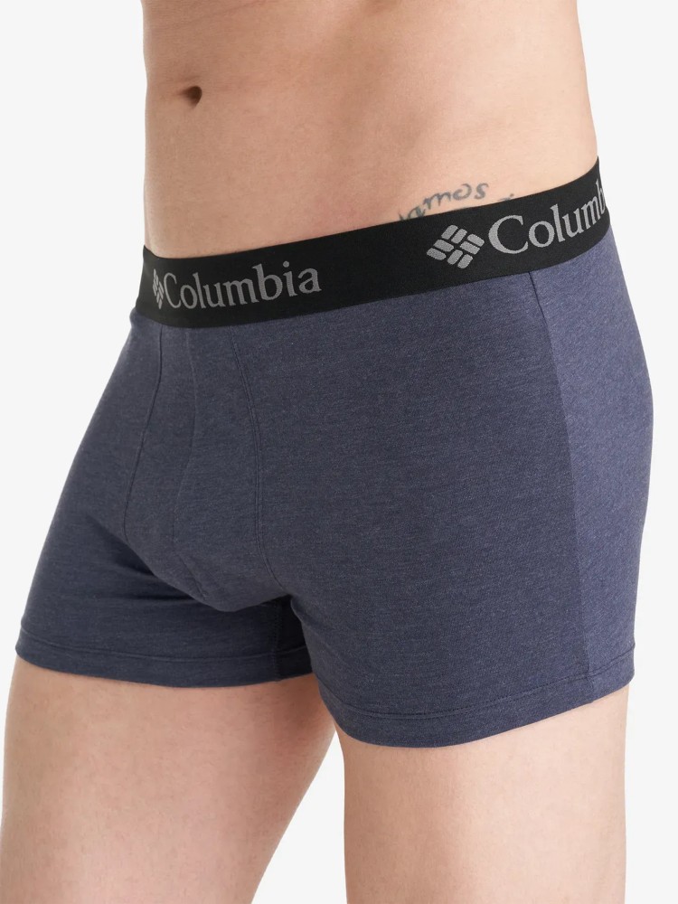 Трусы мужские 2P Columbia PERFORMANCE COTTON STRETCH MELANGE синие CPCB02-BLUE изображение 4