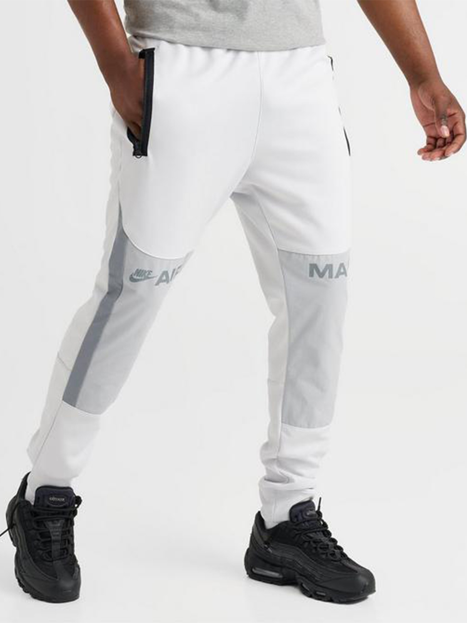 Брюки мужские Nike M NSW AIR MAX PK JOGGER белые HQ4900-025 изображение 3