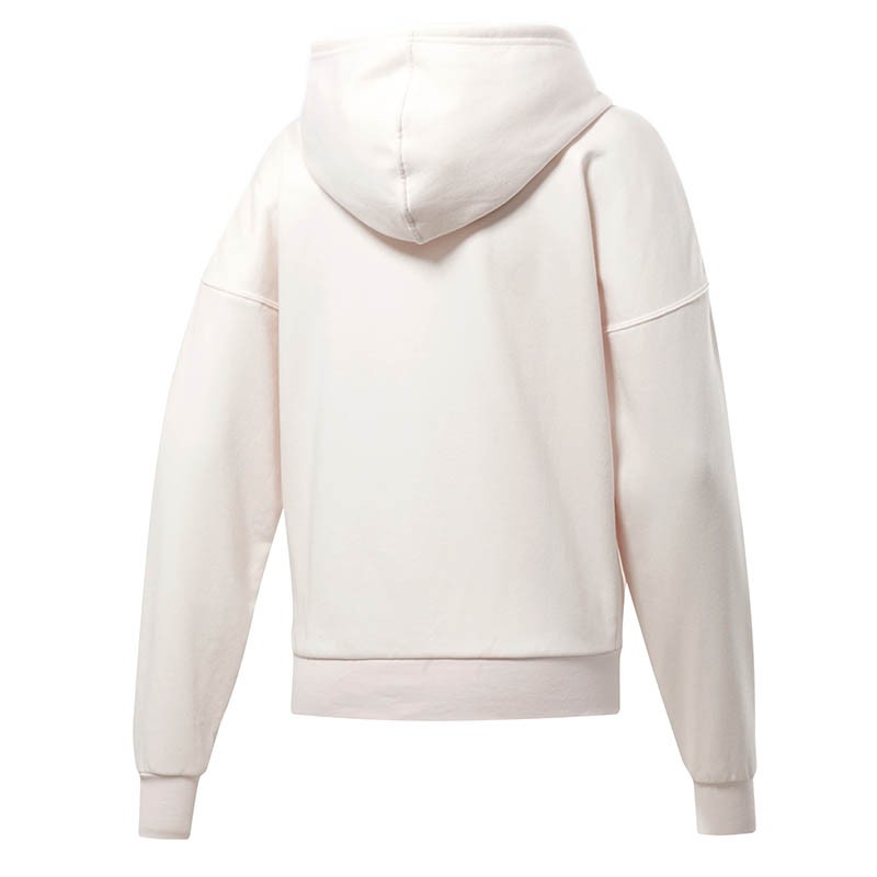 Толстовка жіноча Reebok Training Essentials Full-Zip рожева FT0888 — фото 2