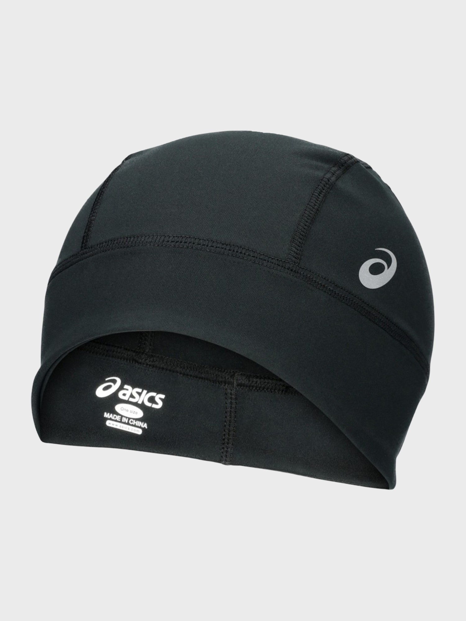 Шапка  Asics WINTER RUN BEANIE черная 3013A900-001 изображение 2