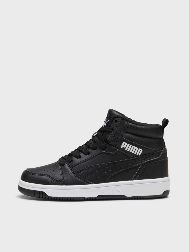 Кросівки дитячі Puma Rebound V6 Mid WTR Jr чорні 39468501 изображение 3