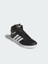 Кроссовки мужские Adidas HOOPS 4.0 MID черные JQ9994 изображение 3