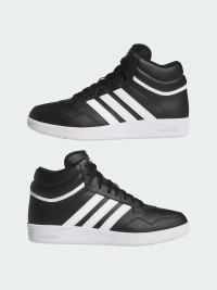 Кроссовки мужские Adidas HOOPS 4.0 MID черные JQ9994 изображение 10