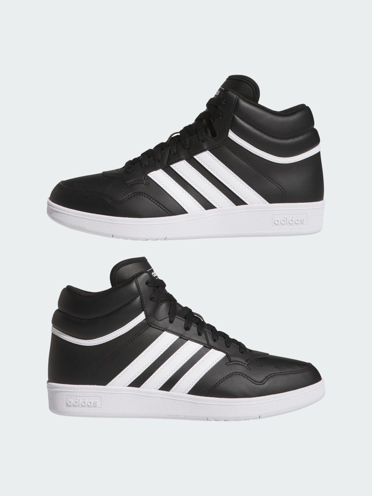 Кроссовки мужские Adidas HOOPS 4.0 MID черные JQ9994 изображение 10