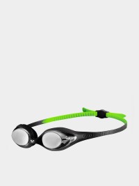 Очки для плавания детские Arena SPIDER JR MIRROR черные 1E362-056 изображение 2