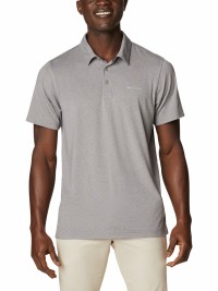 Рубашка-поло мужская Columbia Tech Trail ™ Polo серая 1768701-004 изображение 2