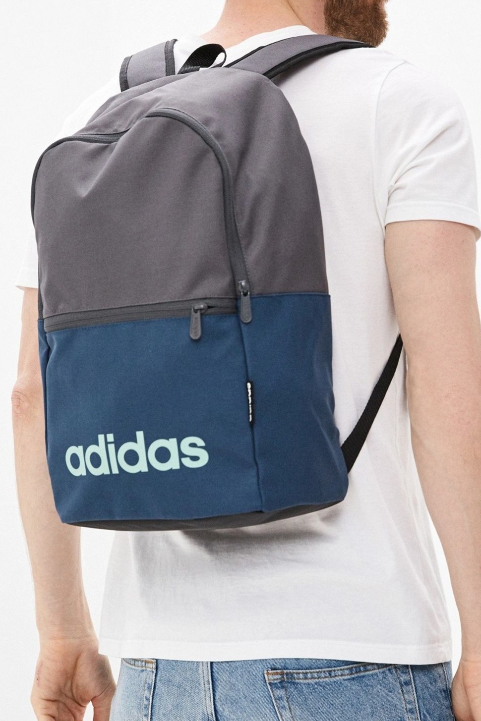 Рюкзак Adidas Lin Clas Bp Day сірий GN2075 — фото 8