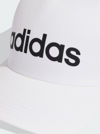 Бейсболка Adidas LINEAR CAP белая KE8256 изображение 3