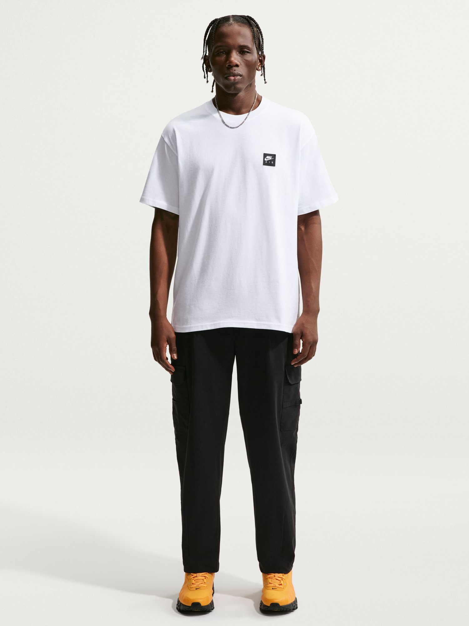Футболка мужская Nike U NSW TEE LSE AIR BOX белая IR8021-100 изображение 2