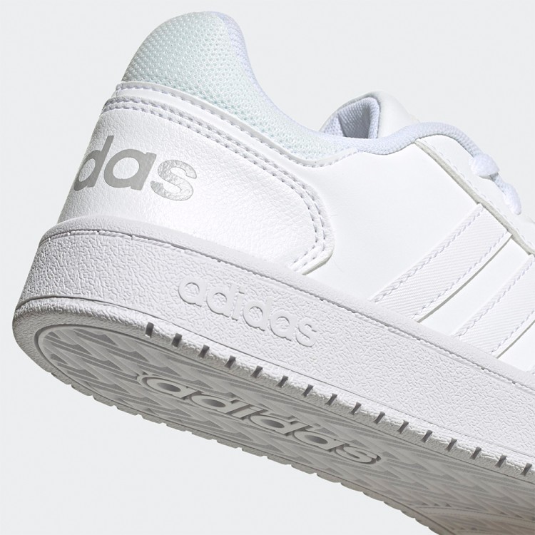 Кроссовки женские Adidas Hoops 2.0 белые FY6024 изображение 4