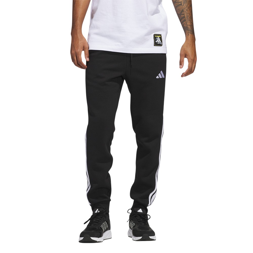 Брюки мужские Adidas M 3S FL TC PT черные JD1861