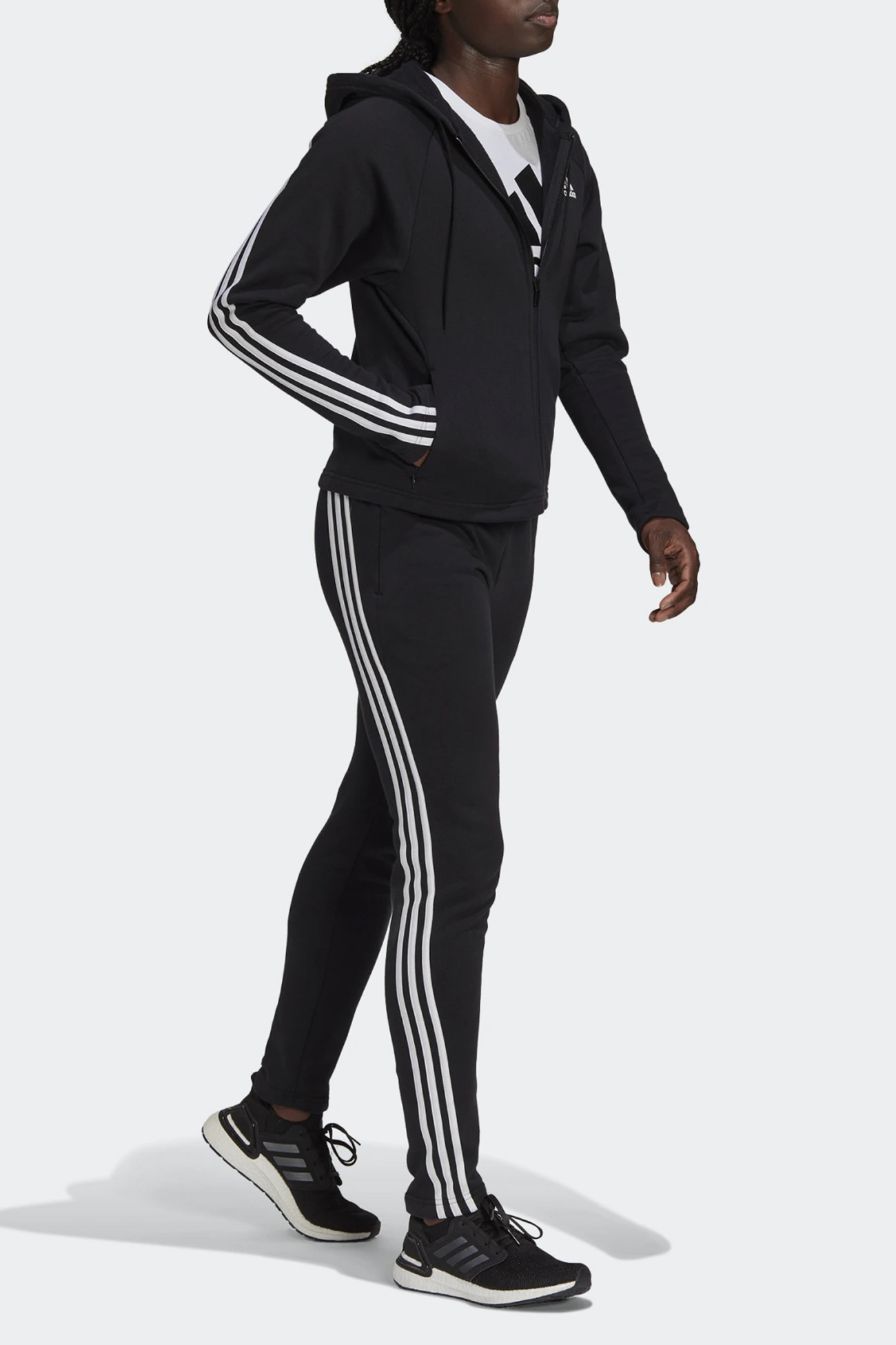 Костюм женский Adidas W Energy Ts черный GT3706 изображение 4