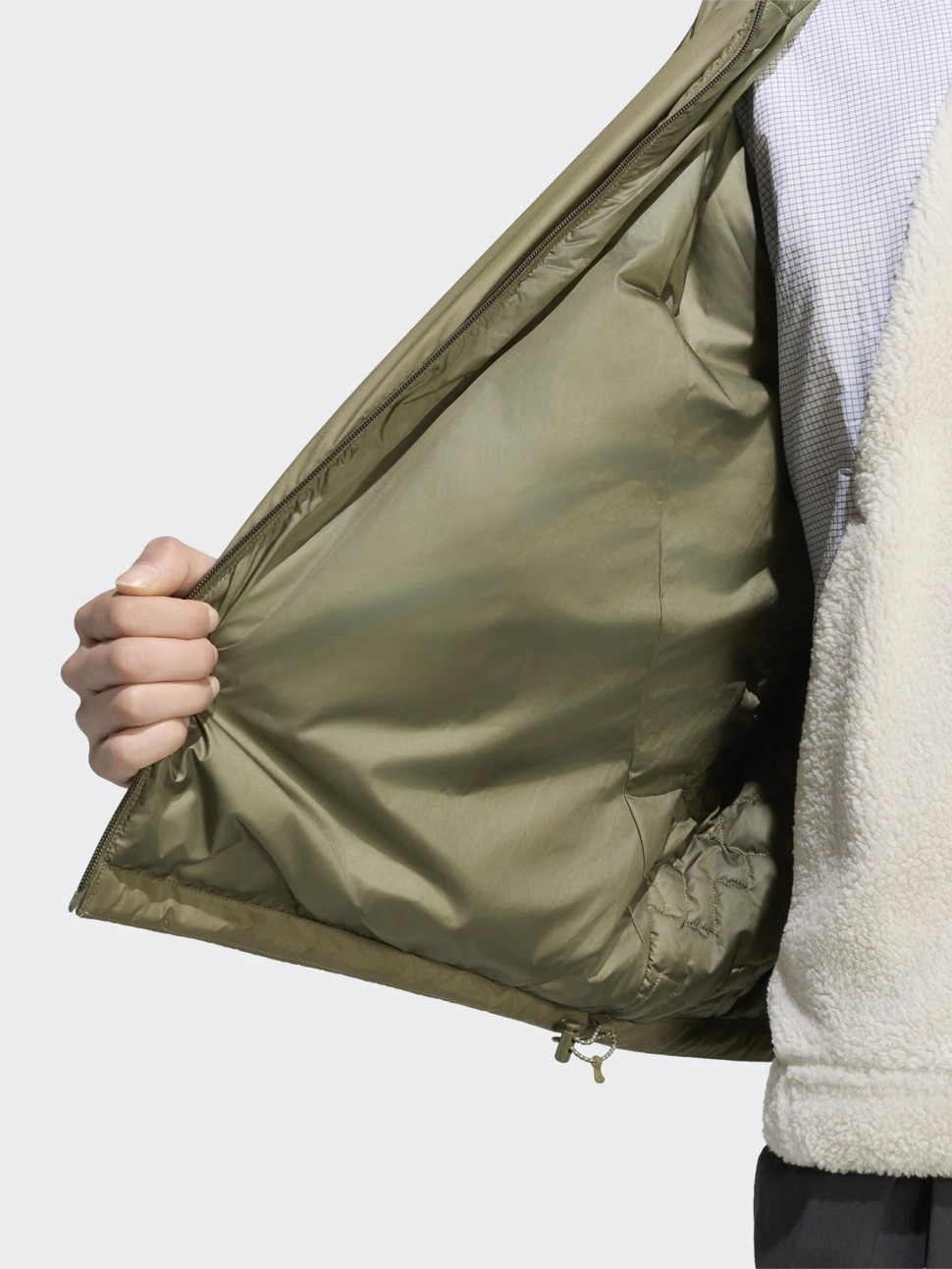 Куртка чоловіча Adidas MT PRIMA JKT оливкова KS1513 — photo 5