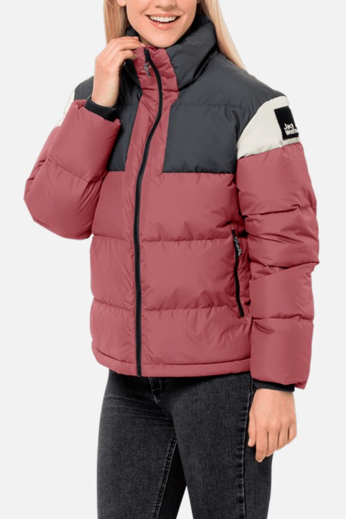 Куртка женская Jack Wolfskin 365 Fearless Down Jacket W розовая 1206451-2442 изображение 2