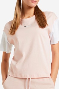 Футболка жіноча Fila біла 113428-KW изображение 2