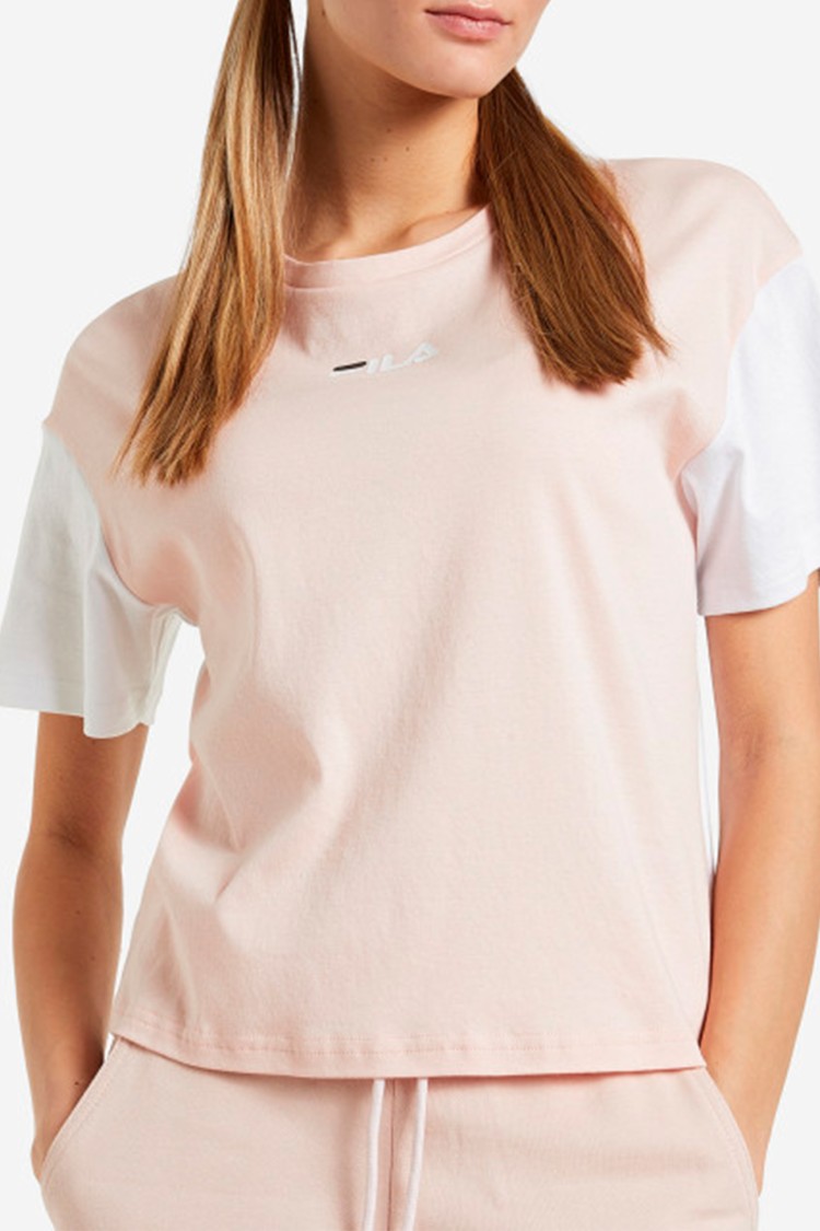 Футболка жіноча Fila біла 113428-KW изображение 2