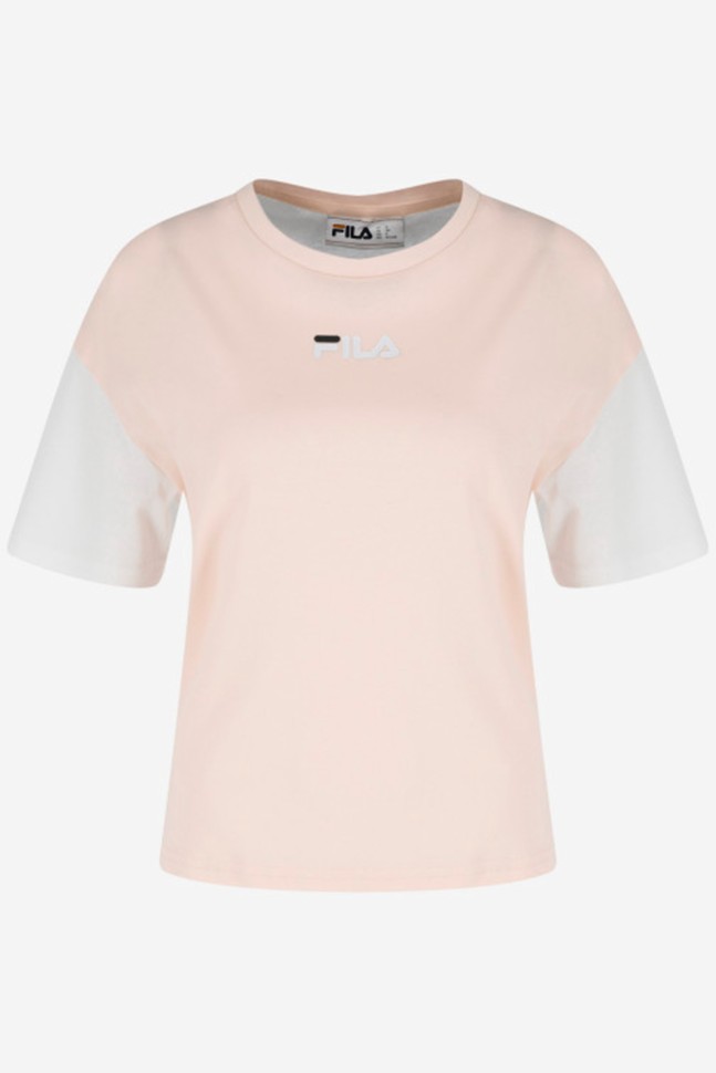 Футболка жіноча Fila біла 113428-KW изображение 5