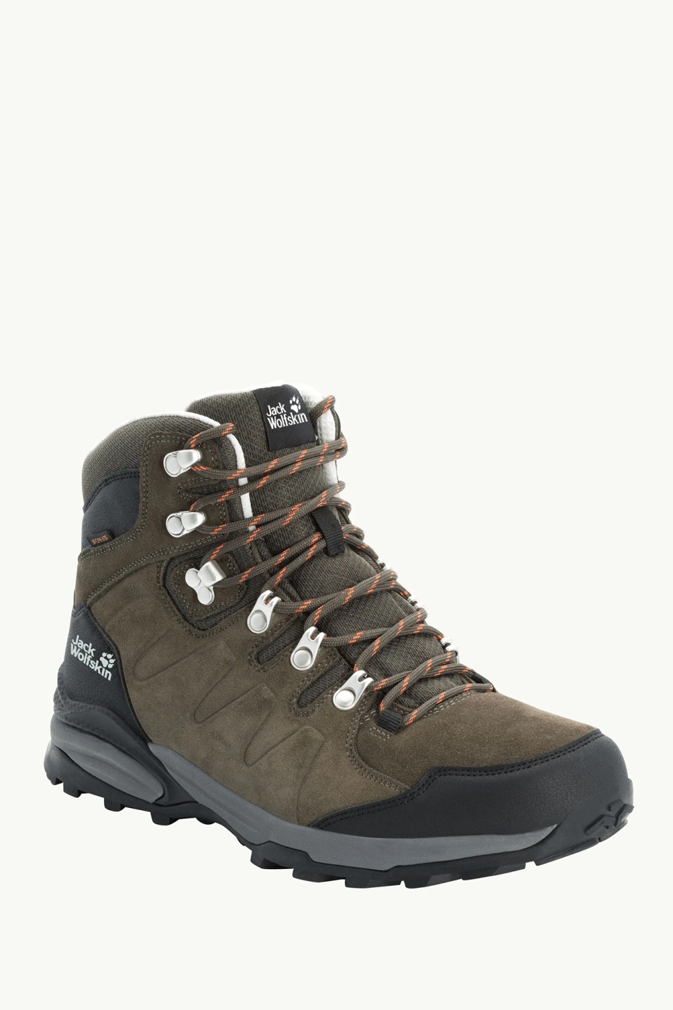 Черевики чоловічі Jack Wolfskin REFUGIO TEXAPORE MID M хакі 4049841-4287 — фото 2