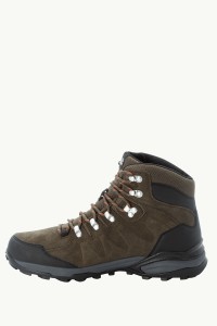 Черевики чоловічі Jack Wolfskin REFUGIO TEXAPORE MID M хакі 4049841-4287 изображение 4