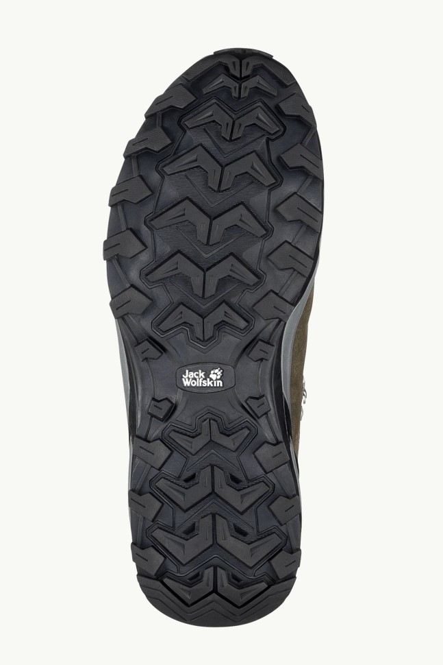 Черевики чоловічі Jack Wolfskin REFUGIO TEXAPORE MID M хакі 4049841-4287 изображение 5