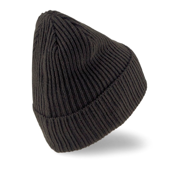 Шапка Puma Ribbed Classic Cuff Beanie чорна 02403801 изображение 2