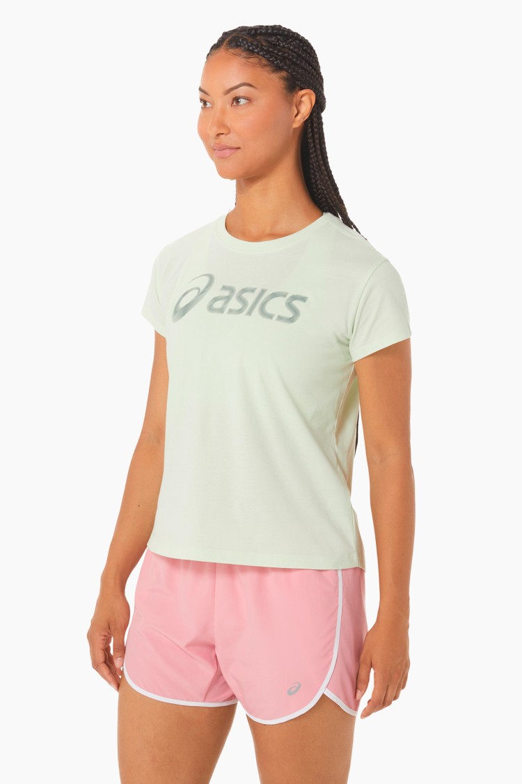 Футболка жіноча Asics ASICS BIG LOGO TEE III м'ятна 2032C411-302 изображение 2