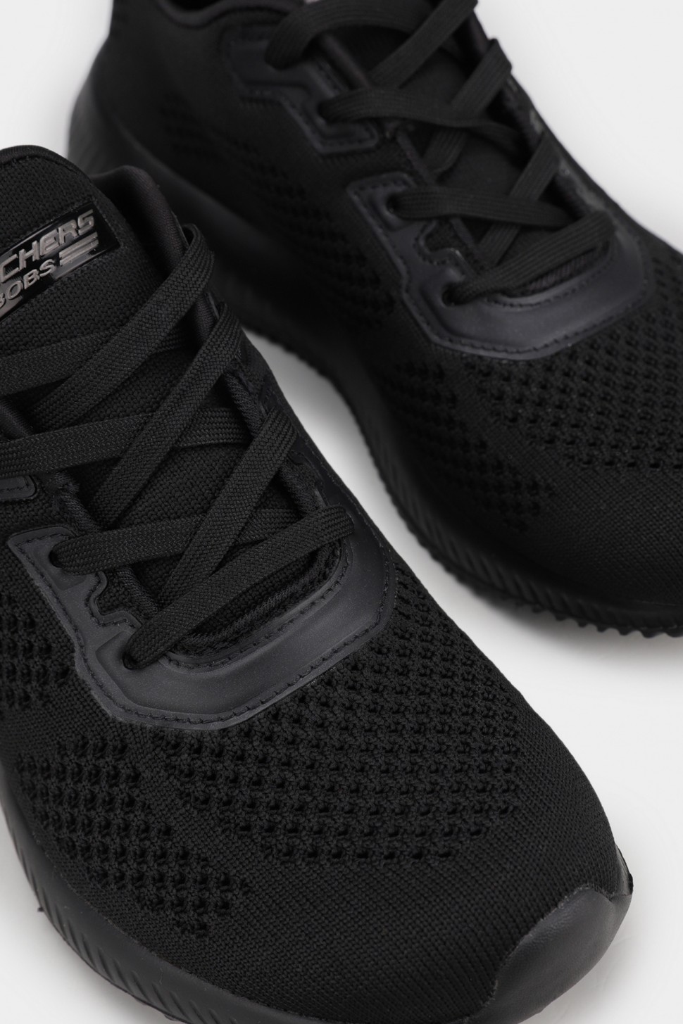 Кросівки жіночі Skechers Bobs Squad чорні 32509 BBK — фото 5