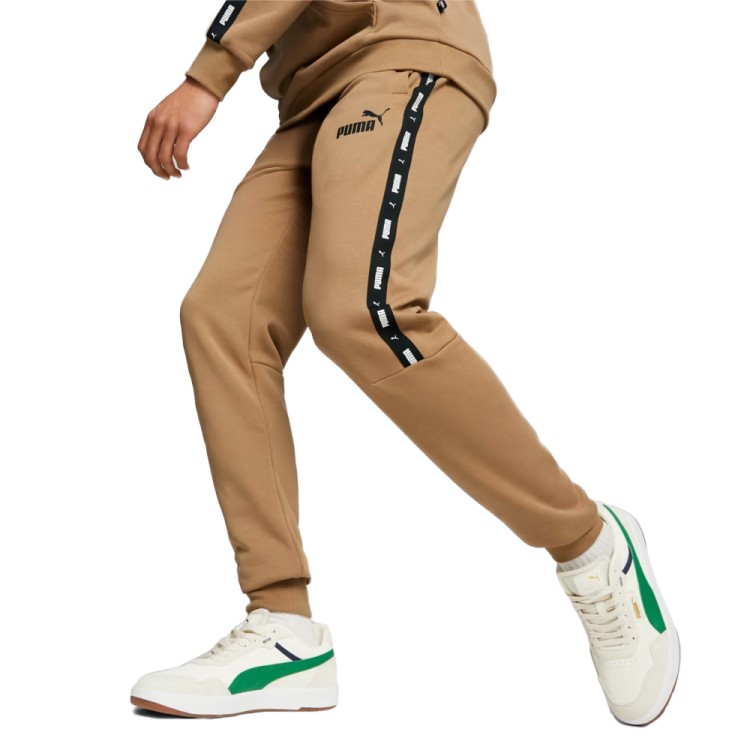 Брюки мужские Puma ESS+ Tape Sweatpants FL cl бежевые 84904285 изображение 1