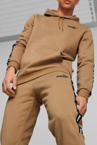 Брюки мужские Puma ESS+ Tape Sweatpants FL cl бежевые 84904285 изображение 4