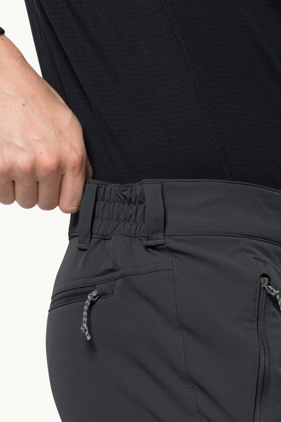Штани чоловічі Jack Wolfskin ACTIVATE XT PANTS M чорні 1503755-6000 — фото 5