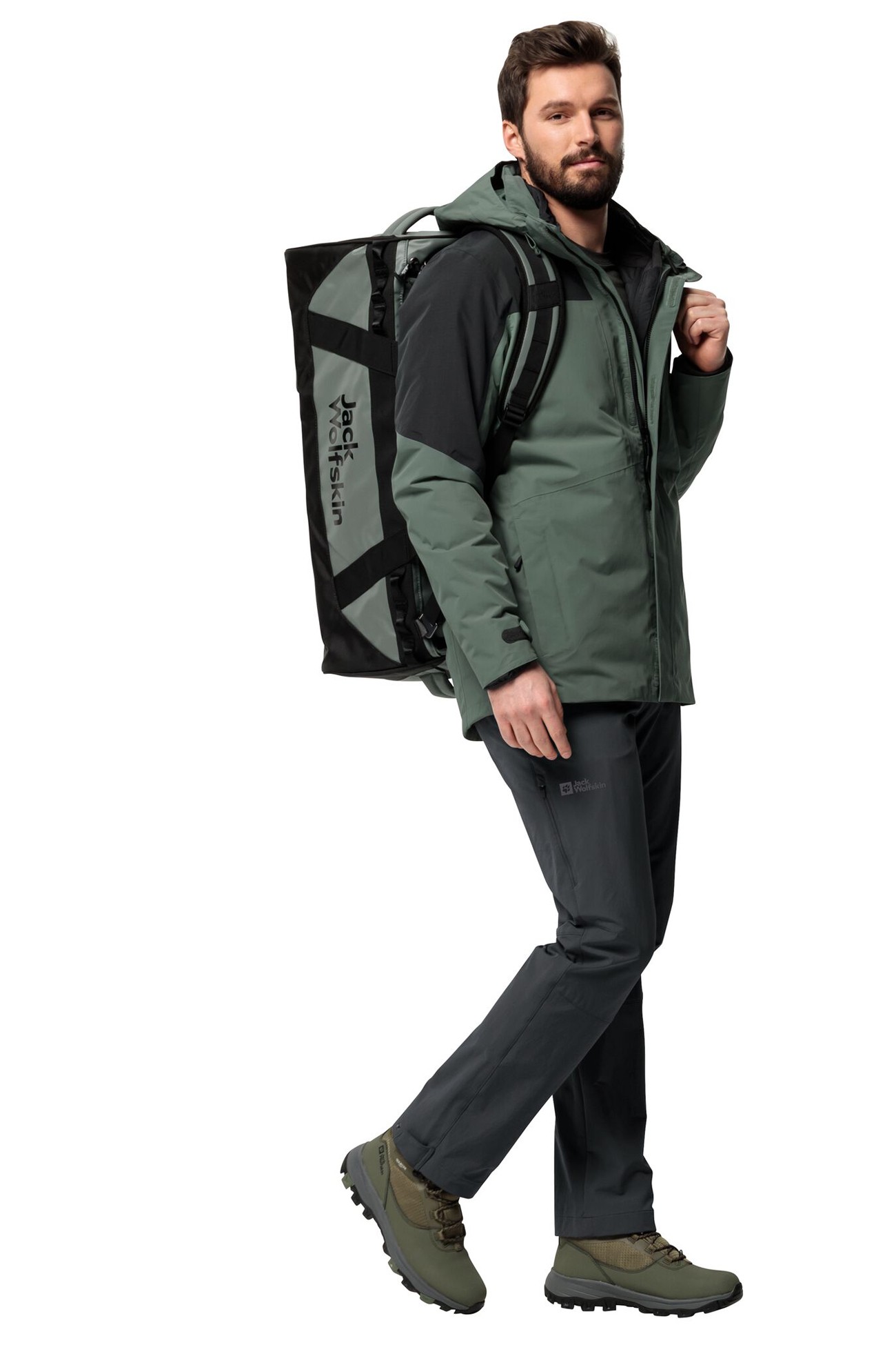 Брюки мужские Jack Wolfskin ACTIVATE XT PANTS M черные 1503755-6000 изображение 7