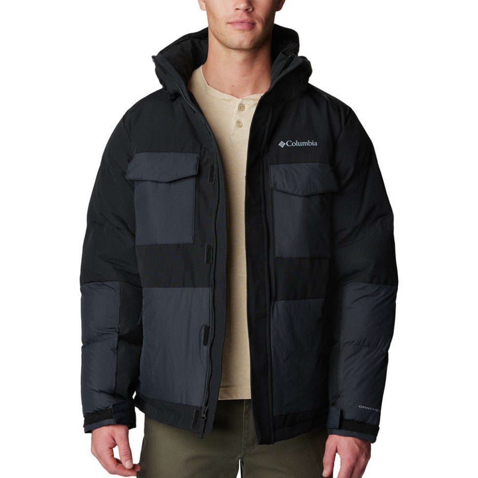 Куртка чоловіча Columbia Marquam Peak Fusion™ Jacket чорна 2051031-010 — фото 1