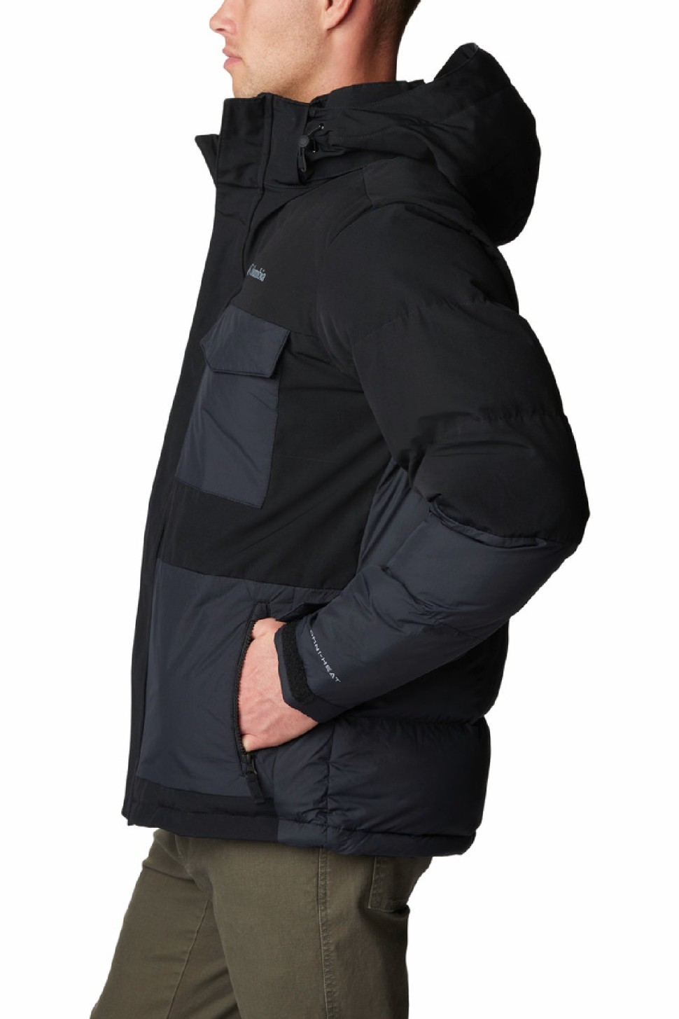 Куртка чоловіча Columbia Marquam Peak Fusion™ Jacket чорна 2051031-010 — фото 2