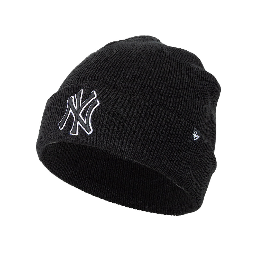 Шапка  47 Brand MLB NEW YORK YANKEES RAISED черная B-RKN17ACE-BKF изображение 1