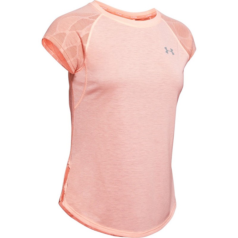 Футболка женская Under Armour Streaker 2.0 розовая 1350070-845