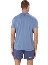 Футболка чоловіча Asics ASICS LOGO SS TEE синя 2031E188-400 изображение 3